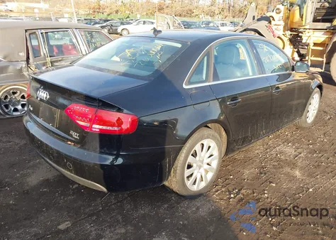 2011 Audi A4 2.0T Premium z USA, uszkodzony, nr VIN WAUFFAFL0BN048990